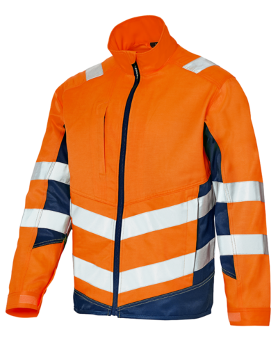 Bund Jacke Nachhaltig orange-marine