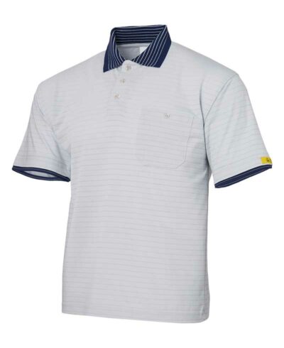 Isar Polo-Shirt grau-marine