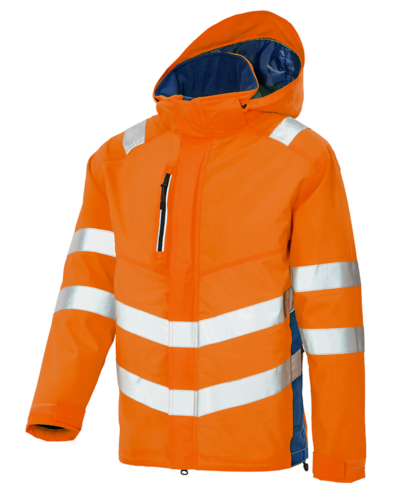 Achat Shell-Parka eco orange-marine