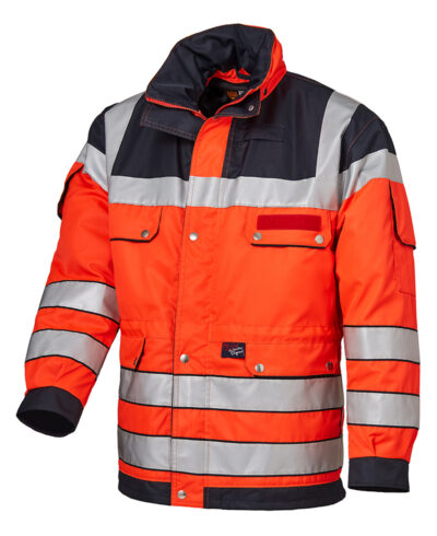 Salvatore Rettungsdienstjacke warnrot-marine