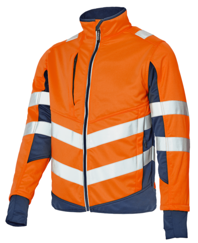 Achat Softshelljacke orange-marine