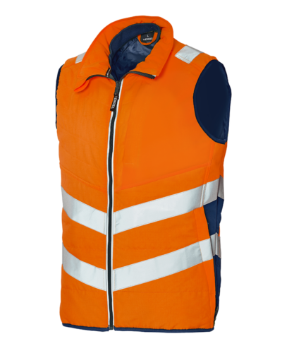 Achat Weste orange-marine